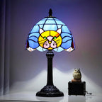 Tiffany Lamp Cute Calla Lily Flower Stained Glass