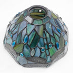 Tiffany Lamp Sea Stained Glass Dragonfly Style Desk