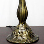 Tiffany Lamp Stained Glass Dragonfly Bedside Table Desk