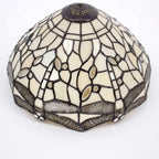 Tiffany Lamp Stained Glass Dragonfly Bedside Table Desk