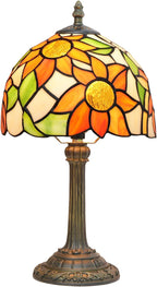 Tiffany Lamp Stained Glass Small Bedside Table Lamps