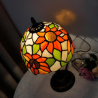 Tiffany Lamp Stained Glass Small Bedside Table Lamps