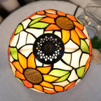 Tiffany Lamp Stained Glass Small Bedside Table Lamps