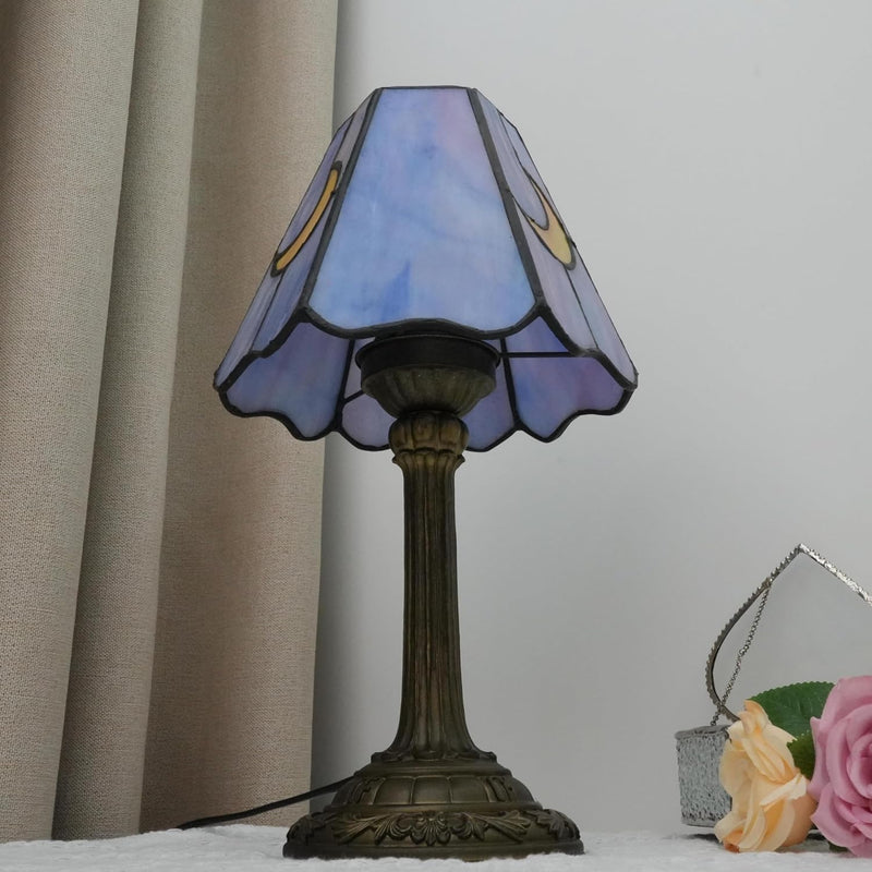 Tiffany Lamp Stained Glass Small Bedside Table Lamps