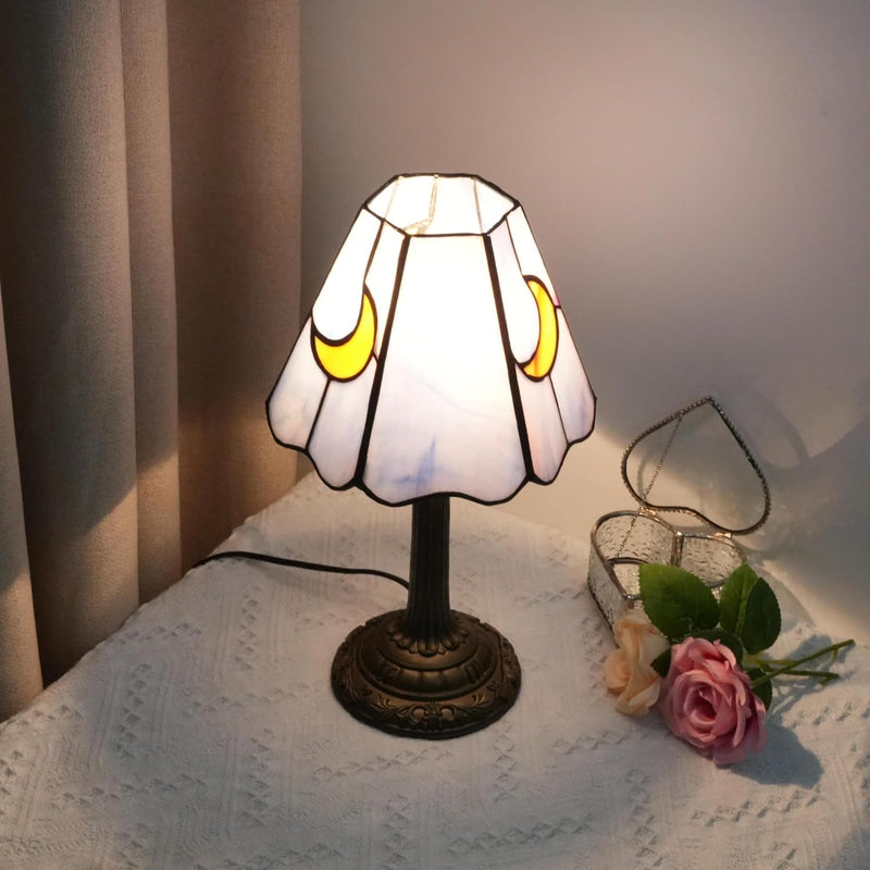 Tiffany Lamp Stained Glass Small Bedside Table Lamps