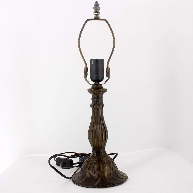 Tiffany Lamp Stained Glass Table 12x12x18 Inches Baroque