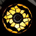 Tiffany Lamp Stained Glass Table Bedroom Bedside Reading