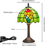 Tiffany Lamp Stained Glass Table Bedroom Bedside Reading