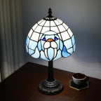 Tiffany Lamp Stained Glass Table Bedroom Bedside Reading