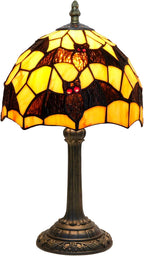Tiffany Lamp Stained Glass Table Bedroom Bedside Reading