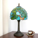Tiffany Lamp Stained Glass Table Bedroom Bedside Reading