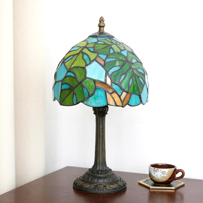 Tiffany Lamp Stained Glass Table Bedroom Bedside Reading