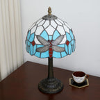 Tiffany Lamp Stained Glass Table Bedroom Bedside Reading