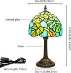 Tiffany Lamp Stained Glass Table Bedroom Bedside Reading