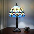 Tiffany Lamp Stained Glass Table Bedroom Bedside Reading