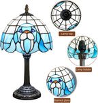 Tiffany Lamp Stained Glass Table Bedroom Bedside Reading
