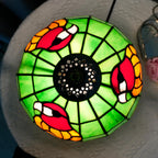 Tiffany Lamp Stained Glass Table Bedroom Bedside Reading