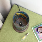 Tiffany Lamp Stained Glass Table Dragonfly Style Bedroom