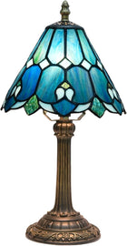 8 Inches Blue Table Lamp