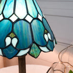 Tiffany Lamp Stained Glass Table Sea Small Bedside