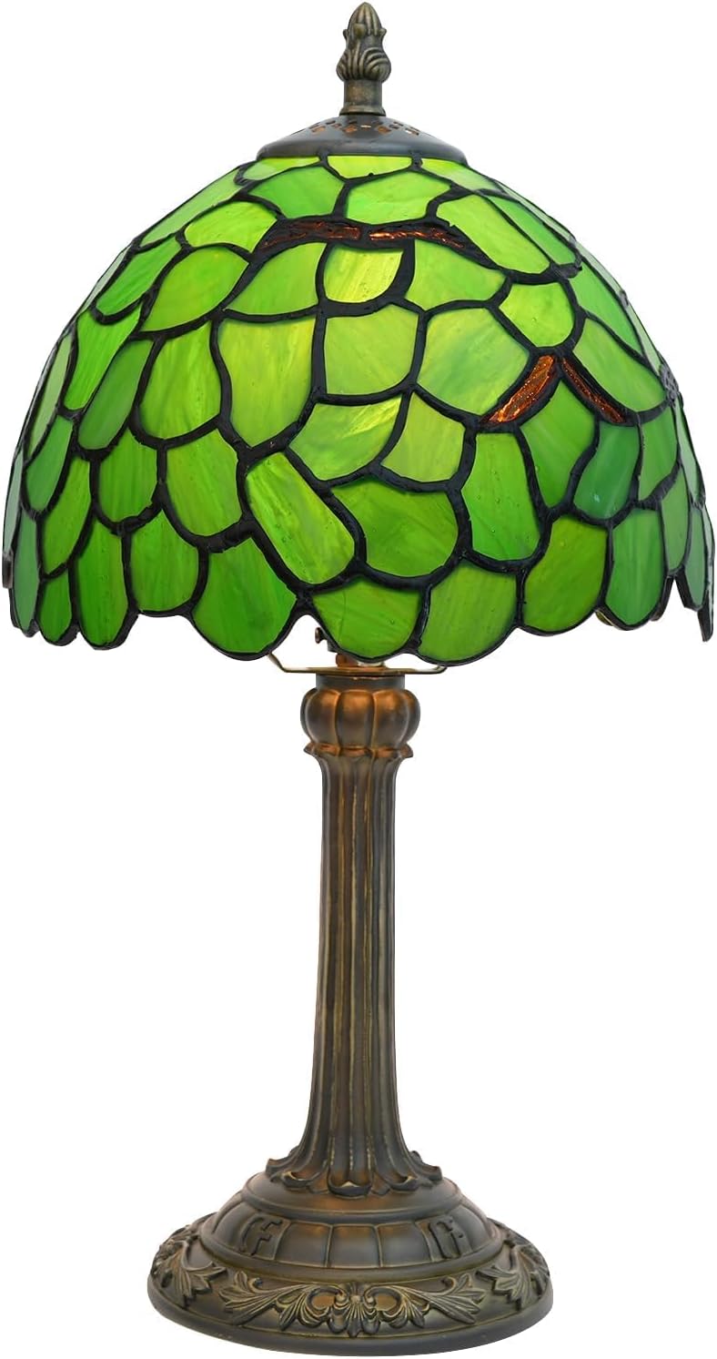 Tiffany Lamp Stained Glass Table Tulip Small Bedside