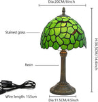 Tiffany Lamp Stained Glass Table Tulip Small Bedside
