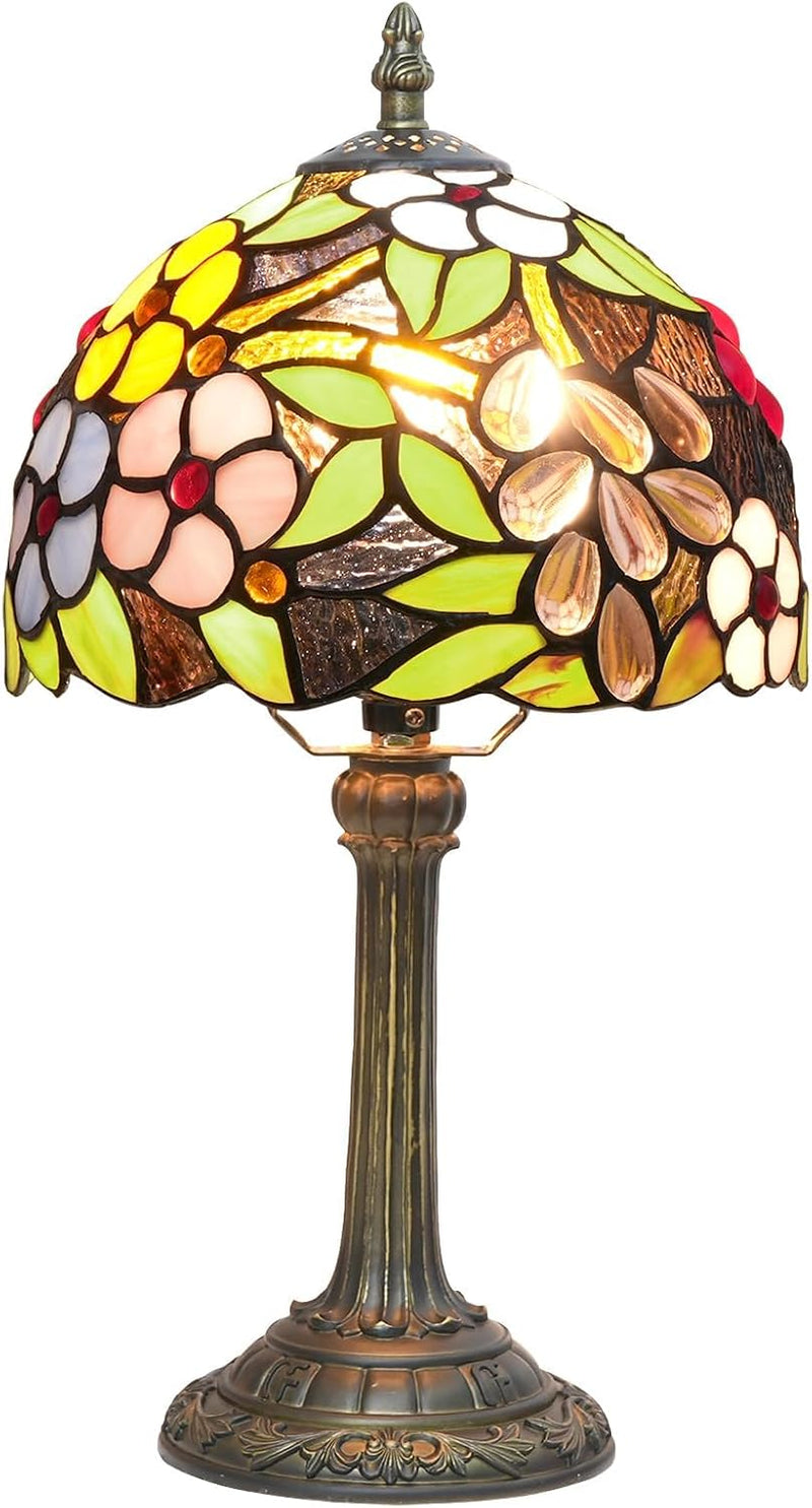 Tiffany Lamp Stained Glass Table Tulip Small Bedside