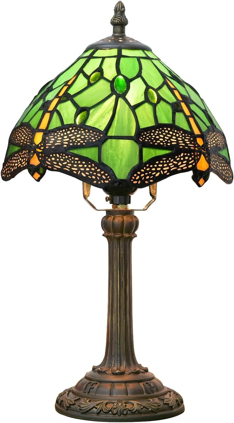 Tiffany Lamp Stained Glass Table Tulip Small Bedside