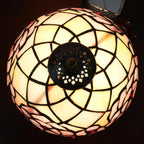 Tiffany Lamp Stained Glass Table Tulip Small Bedside