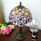 Tiffany Lamp Stained Glass Table Tulip Small Bedside