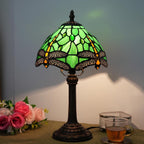 Tiffany Lamp Stained Glass Table Tulip Small Bedside