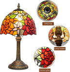 Tiffany Lamp Stained Glass Table Tulip Small Bedside