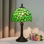 Tiffany Lamp Stained Glass Table Tulip Small Bedside