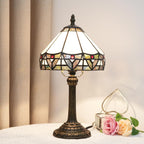 Tiffany Lamp Stained Glass Table Tulip Small Bedside
