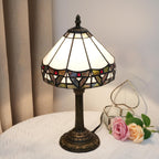 Tiffany Lamp Stained Glass Table Tulip Small Bedside