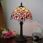 Tiffany Lamp Stained Glass Table Tulip Small Bedside