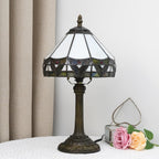 Tiffany Lamp Stained Glass Table Tulip Small Bedside