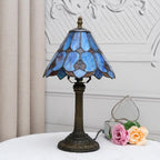 Tiffany Lamp Stained Glass Table Tulip Small Bedside