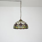 Tiffany Pendant Light Fixtures 12inch Stained Glass Lighting
