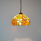 Tiffany Pendant Light Fixtures 12inch Stained Glass Lighting