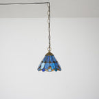 Tiffany Pendant Sunflower Stained Glass Hanging Lamp 8