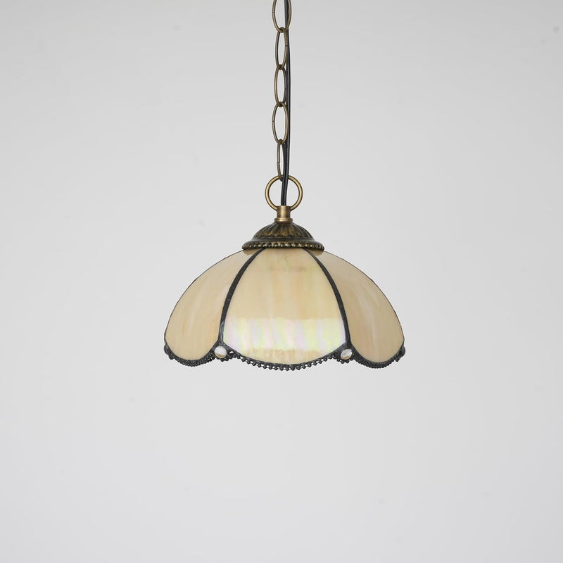 Tiffany Pendant Sunflower Stained Glass Hanging Lamp 8