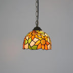 Tiffany Pendant Sunflower Stained Glass Hanging Lamp 8