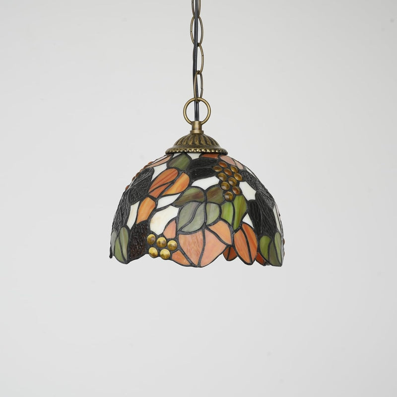 Tiffany Pendant Sunflower Stained Glass Hanging Lamp 8