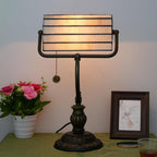 Tiffany Style Banker Desk Lamp Stained Glass Lamps