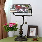 Tiffany Style Banker Desk Lamp Stained Glass Lamps