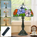 Tiffany Style Lamp Stained Glass Table for Living