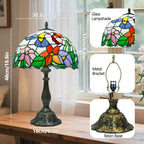 Tiffany Style Lamp Stained Glass Table for Living