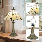 Tiffany Style Lamp Stained Glass Table for Living
