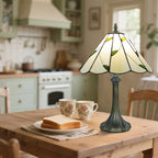 Tiffany Style Lamp Stained Glass Table for Living